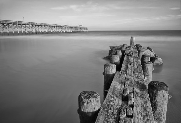 The 2-fer, The pier & groin, Pawleys Island Twilight