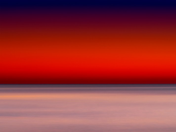 Long Exposure Sunrise Abstract