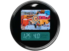 Meter Viewfinder showing the target and measured values. The meter button is just below this.