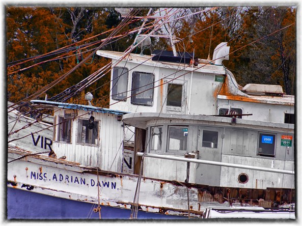 The Boat Graveyard and the 3 Wheel Houses...