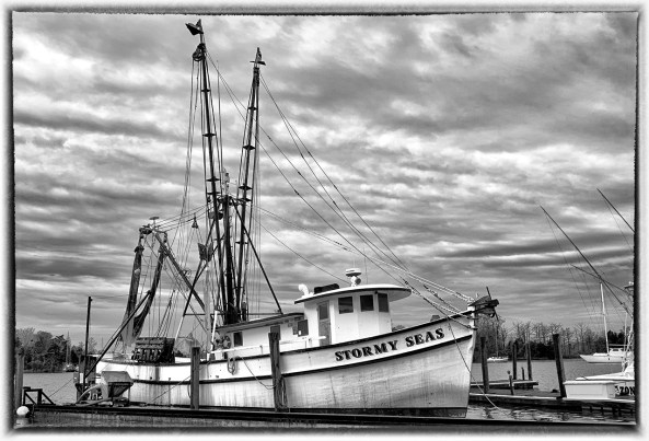 B&W, stepping back into an "older" time and place.