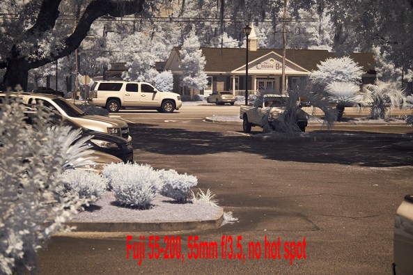 55-200mm @ 55mm, f/23.5 No hot spot