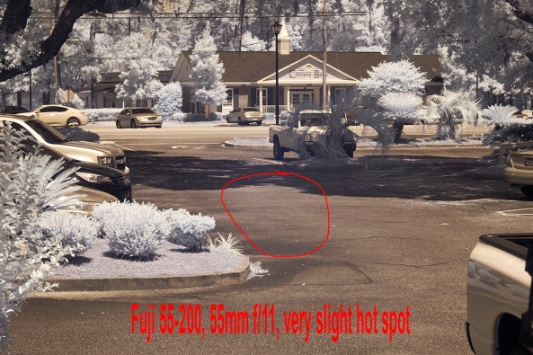 55-200mm @ 55mm, f/11  Small hot spot