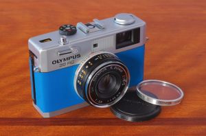 My Custom Olympus 35 RC Film Camera, one of dozens of film systems I shoot.