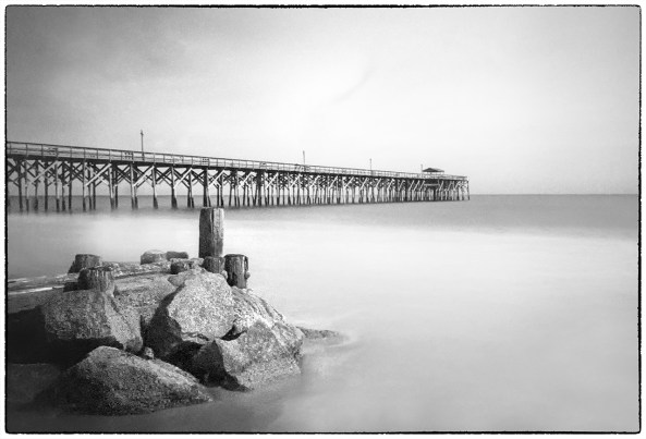 Pawleys Pier  M7 Elmarit 28  Rollei IR400 film in Rodinal at 1:50