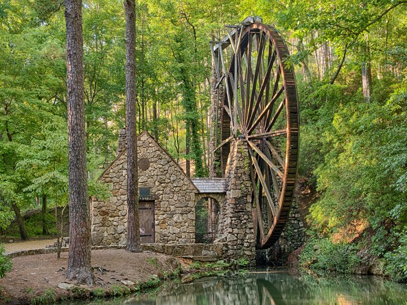 Berry College Mill... Nik HDR EFX Pro Layered