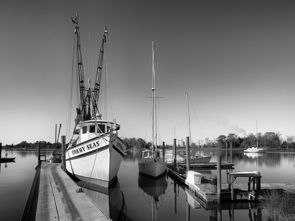 Stormy Seas... Calm Dock...