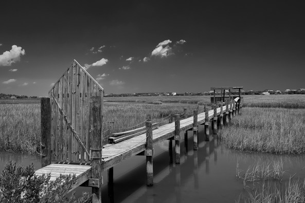 Pawleys Island Marsh, Sony A6300 with the Sony/Zeiss 24-70 f/4 and a polarizer. B&W conversion